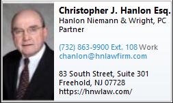 Christopher J. Hanlon, Esq.