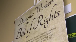 Domestic Workers bill of rights